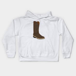 Rustic Boot Kids Hoodie